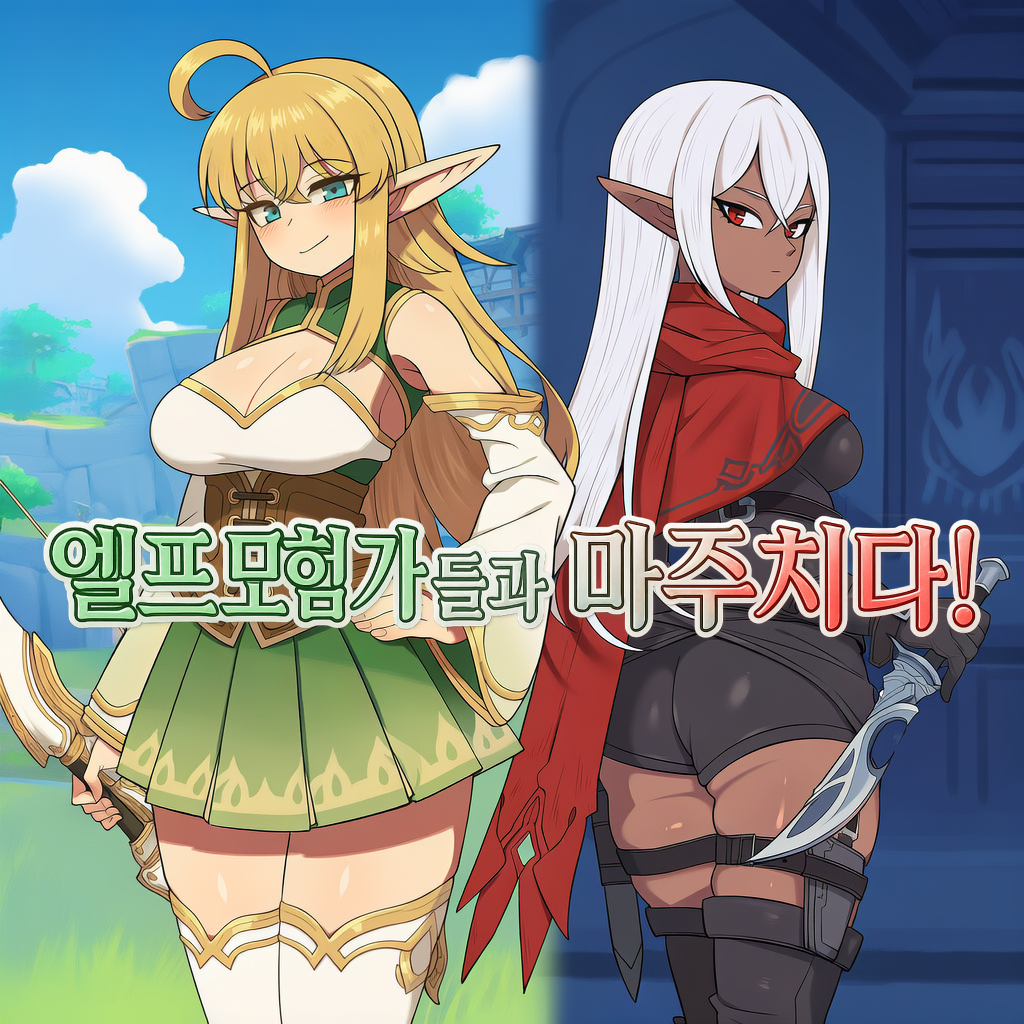 엘프 모험가들과 마주치다!