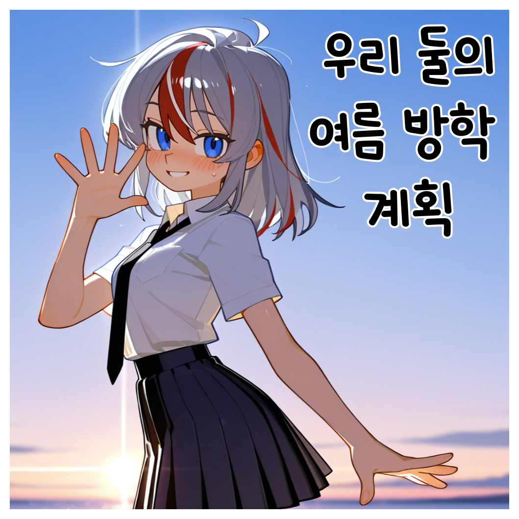 우리 둘의 여름방학 계획