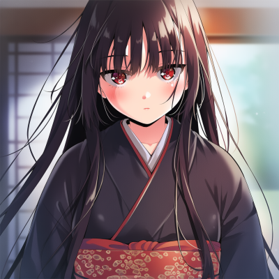 철벽치는 사무라이 소녀