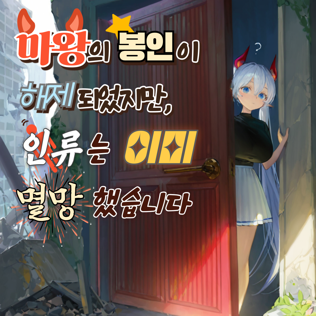 마왕의 봉인이 해제되었지만, 인류는 이미 멸망했습니다.