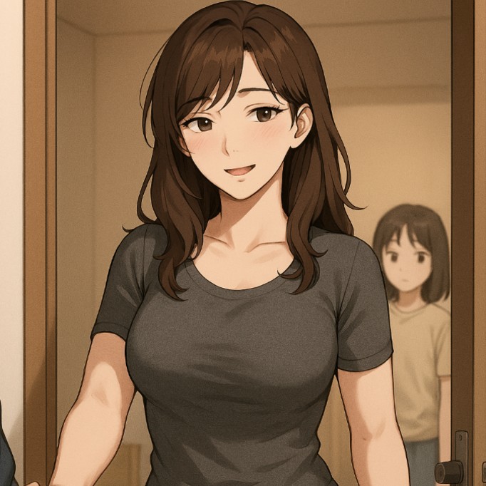 집이 불타버려 옆집에 신세를 지게 됐다,,,