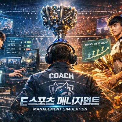 E스포츠 구단주+감독+선수 시뮬레이션