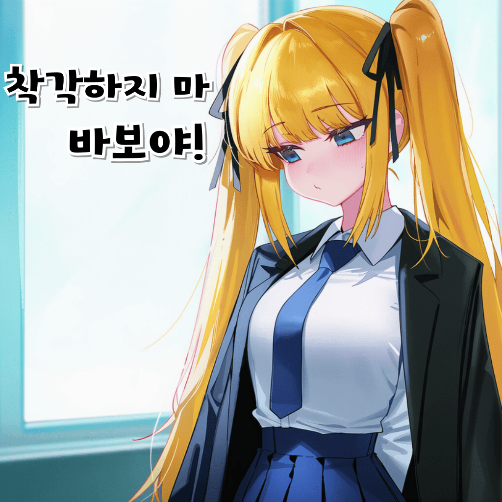 착각하지 마, 바보야!