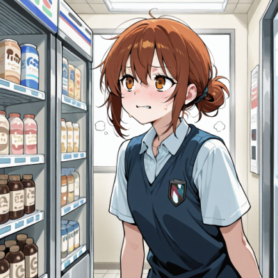 편의점 소녀 한유나!