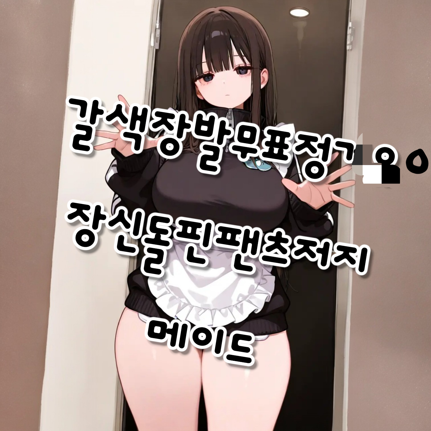 갈색장발무표정ㄱㅇㅇ장신돌핀팬츠저지메이드