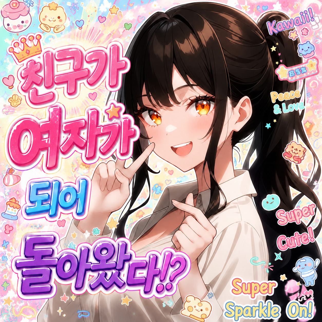 친구가 여자가 되어 돌아왔다!?