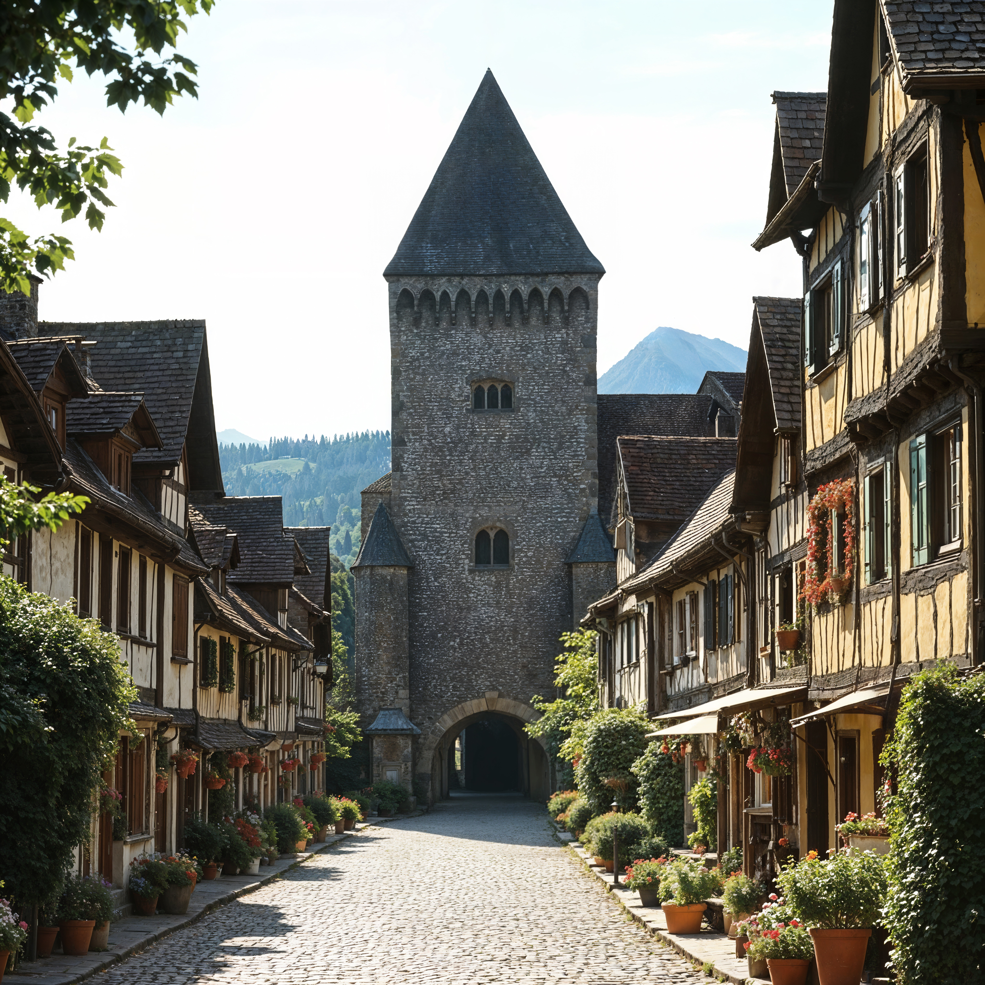 중세 도시 엘리시움에 어서 오세요!