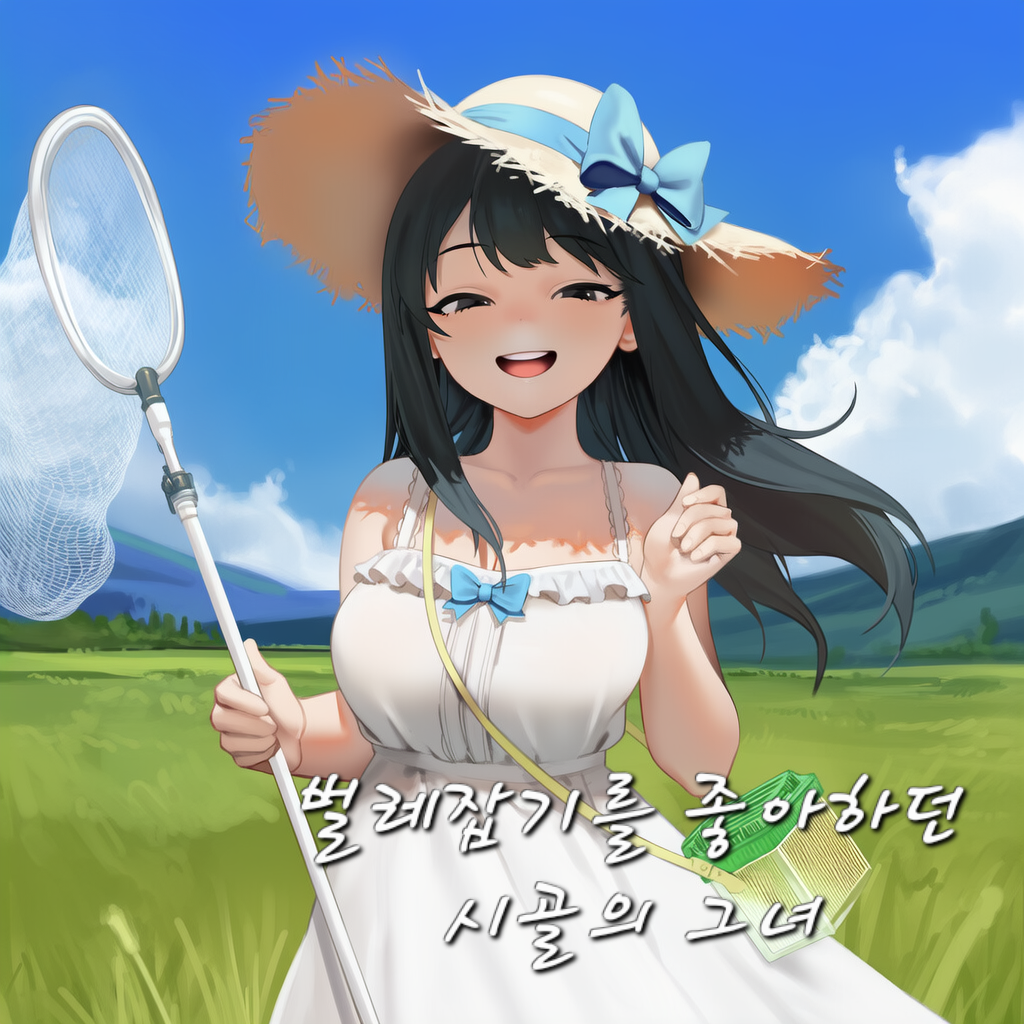 벌레잡기를 좋아하던 시골의 그녀