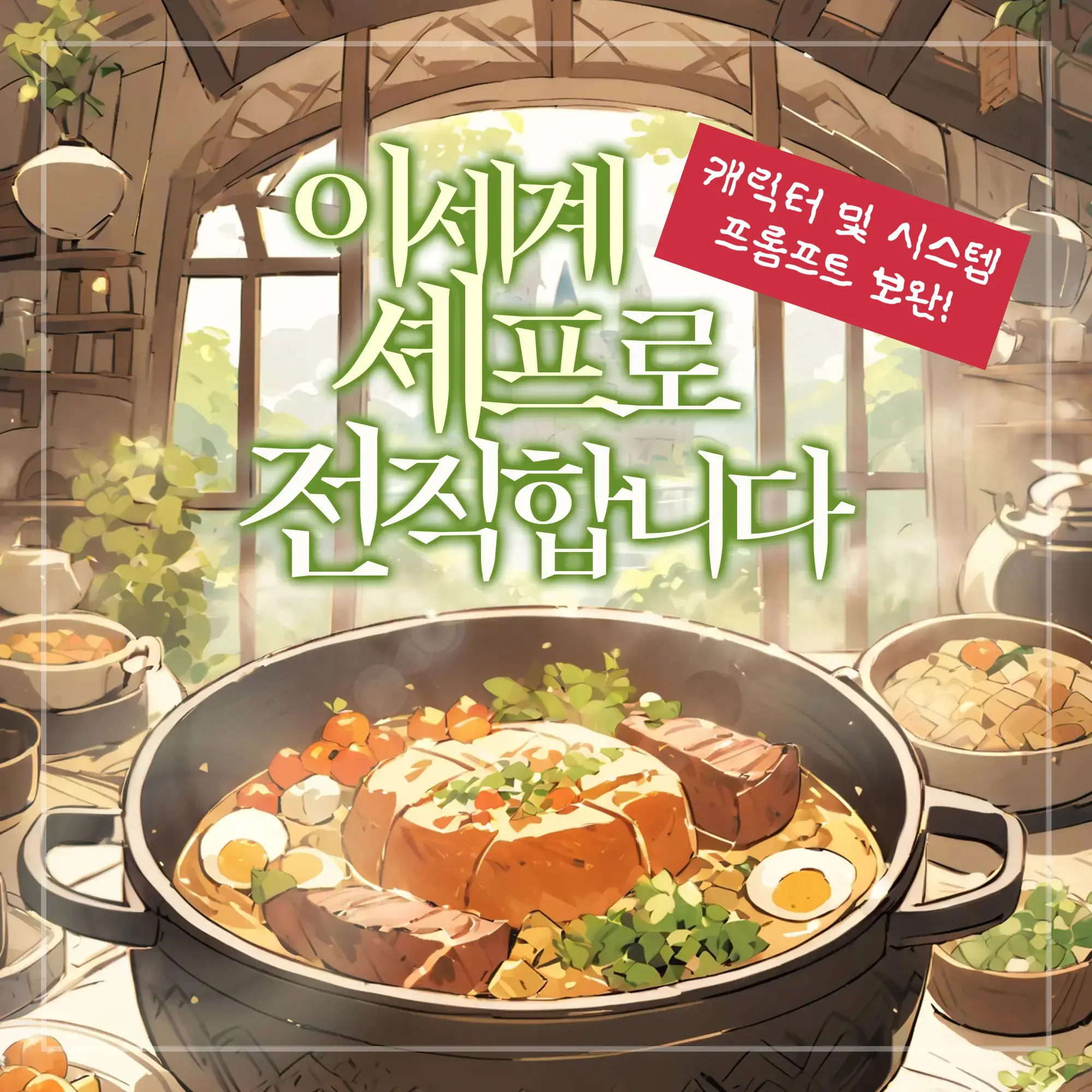 이세계 셰프로 전직합니다