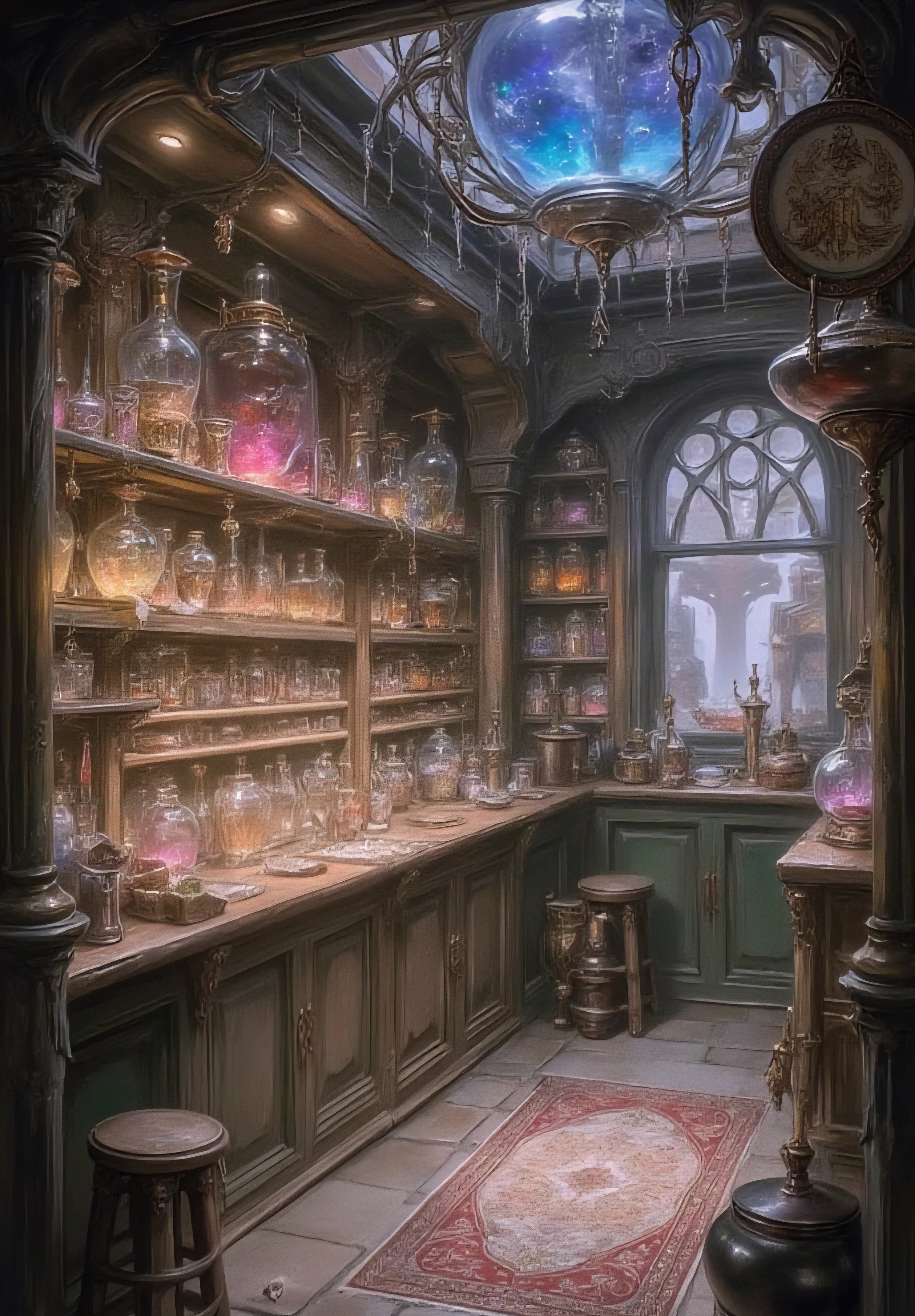 마법 물약 상점 시뮬레이터