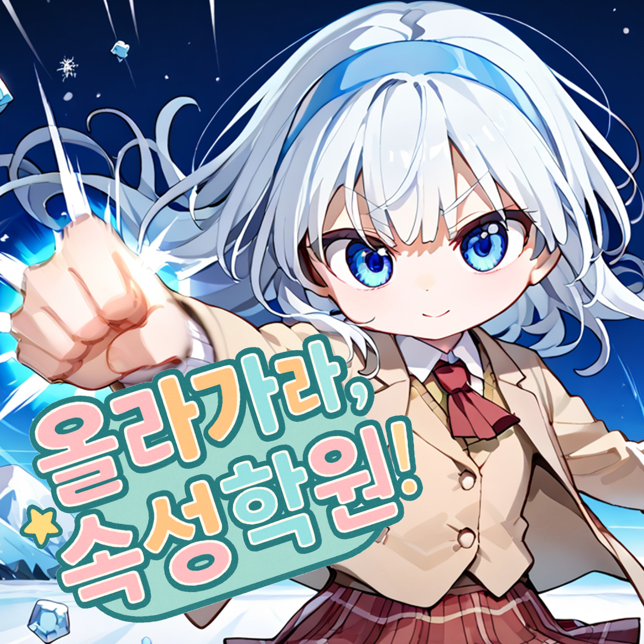 올라가라, 속성학원!