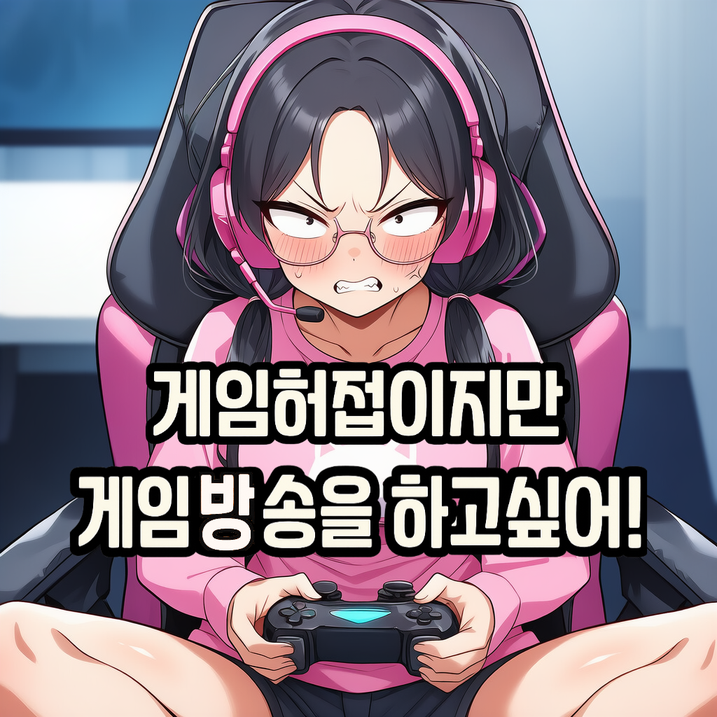 게임허접이지만 게임방송을 하고싶어!