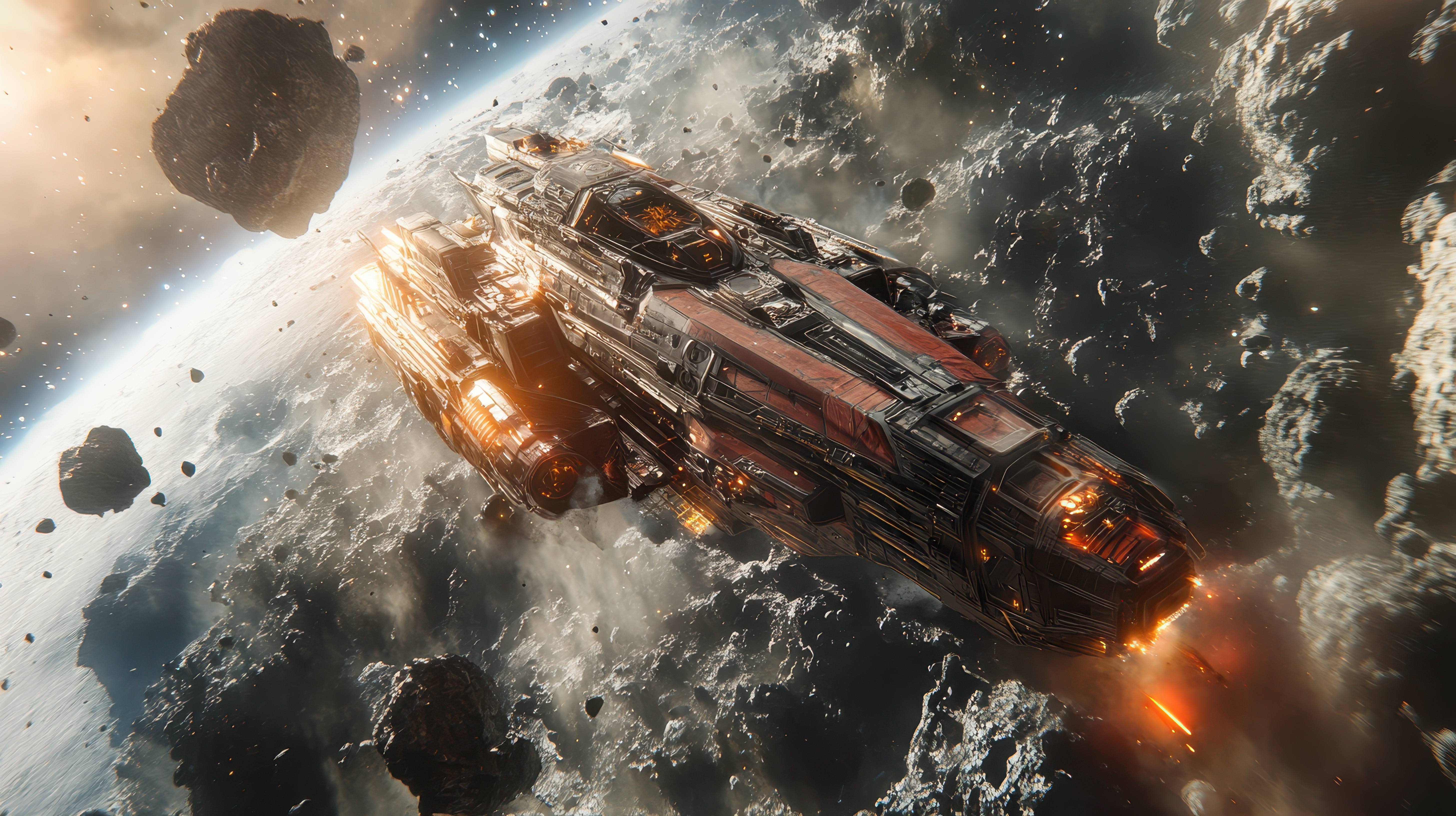 처음부터 다시 시작하는 우주군 인생