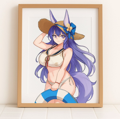 액자가 살아있다