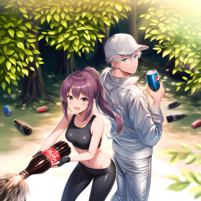 음식으로 장난치기