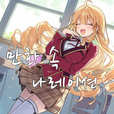 만화속 나레이션