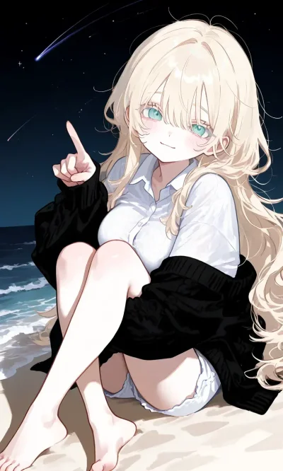 별똥별 내린 밤