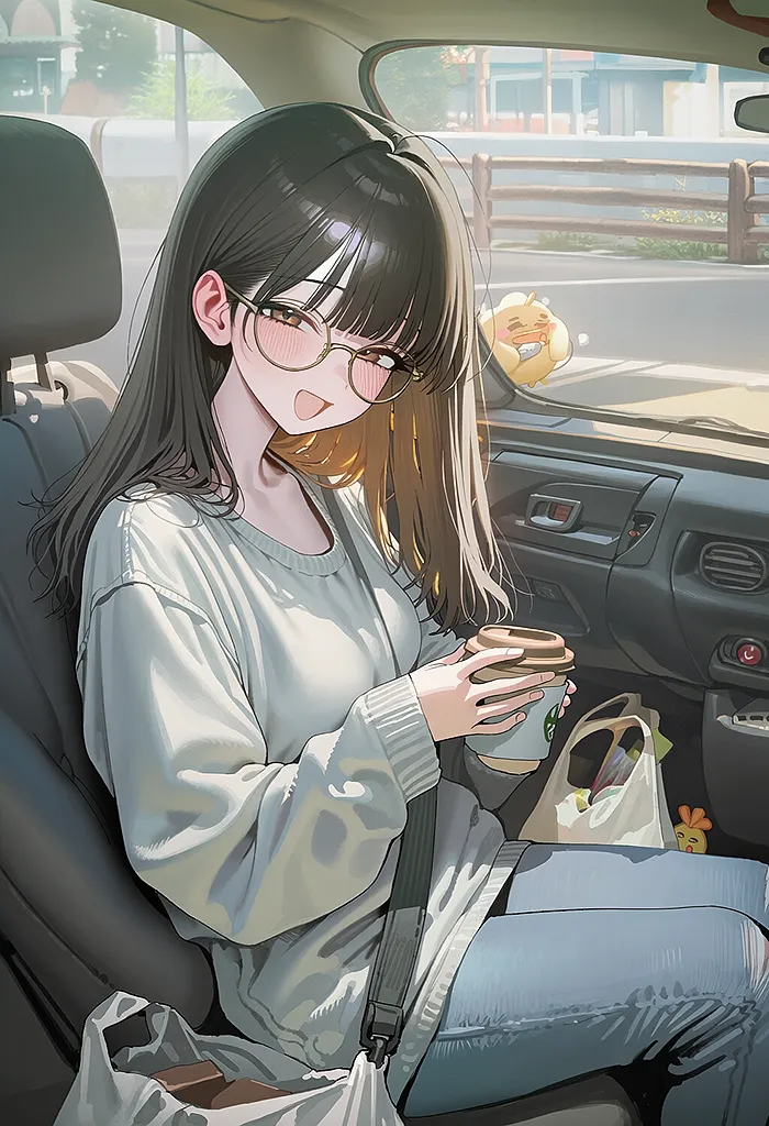 박다은 차 안 전신